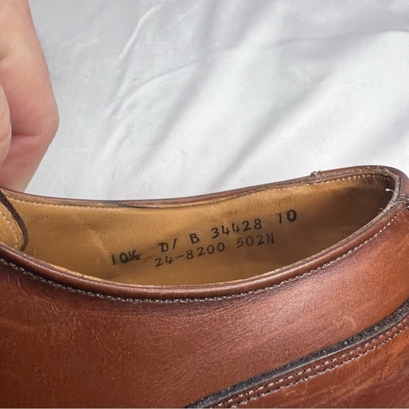 Johnston & Murphy Tan Tumbled Full Grain Hawthorn Cap Toe main image 6